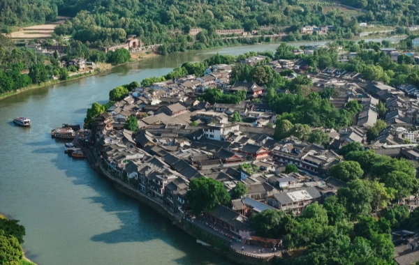 Huanglongxi Antike Stadt: Eine lebendige Reise aus den drei Königreichen Wharf zur Wasserstadt Tianfu-4