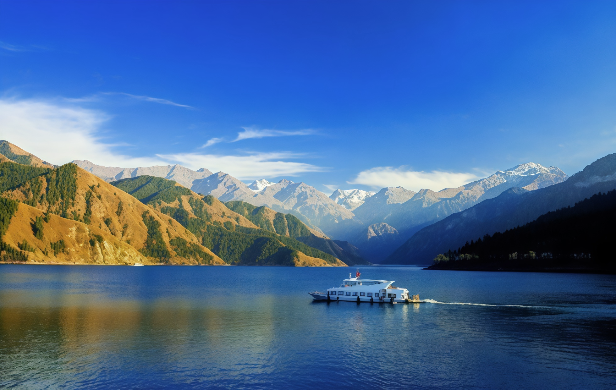 Heavenly Lake of Tianshan: The Immortal Realm of the Queen Mother of the West and the Vigil of Mount Bogda