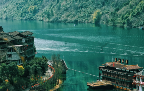 Gongtan Ancient Town:A Millennial Salt Port and Architectural Epic Hanging on the Cliffs of the Wujiang River-2